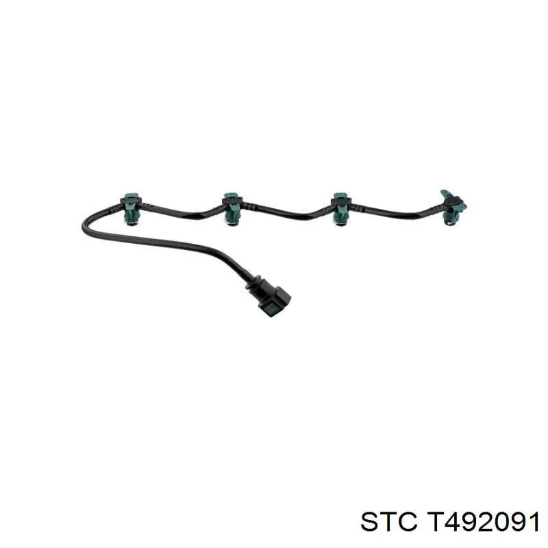 T492091 STC tubo de combustible atras de las boquillas