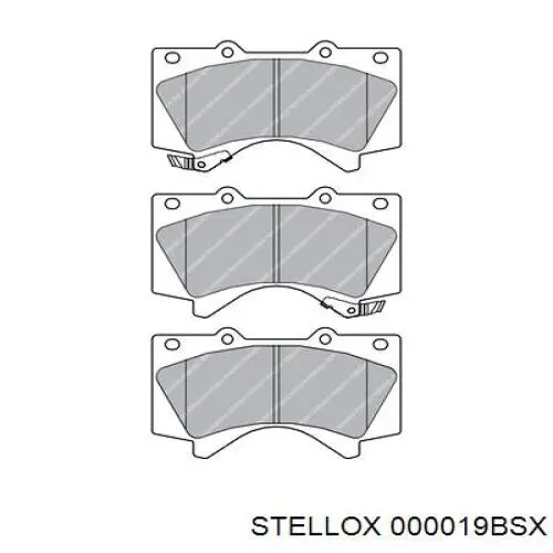 Comprar 446560350 Toyota Pastillas delanteras de freno