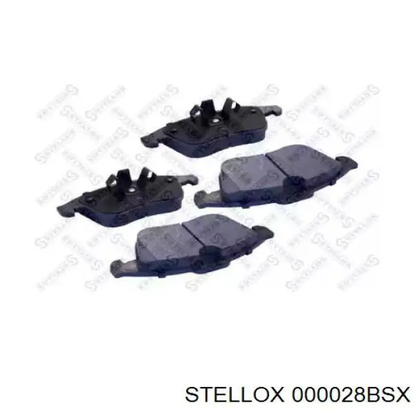 000028BSX Stellox pastillas de freno delanteras