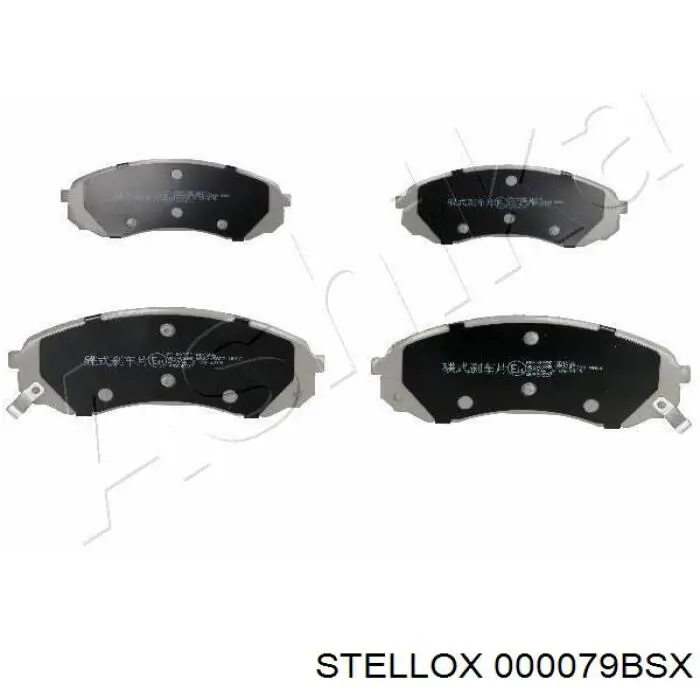 Pastillas de freno delanteras Necto FD7375A