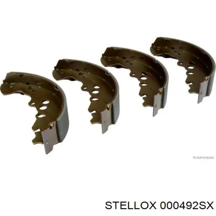 000492SX Stellox zapatas de frenos de tambor traseras