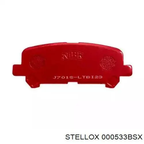 000533BSX Stellox pastillas de freno traseras