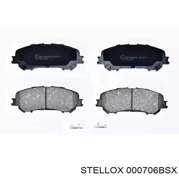 Pastillas de freno delanteras Nissan Qashqai 2 J11