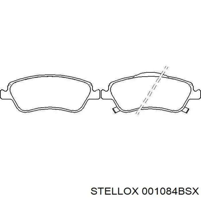 Pastillas de freno delanteras Toyota Corolla E12