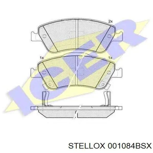 Pastillas de freno delanteras Toyota Corolla E12