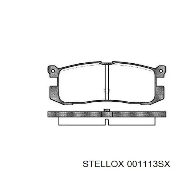 Juego de zapatas de frenos, freno de estacionamiento BMW 5 E39
