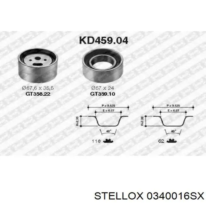 864610202 Triscan Rodillo de cadena