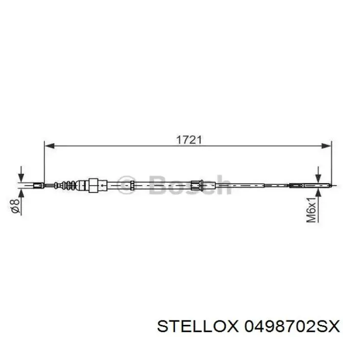 Juego de reparación, pinza de freno delantero Citroen C3 2 A51