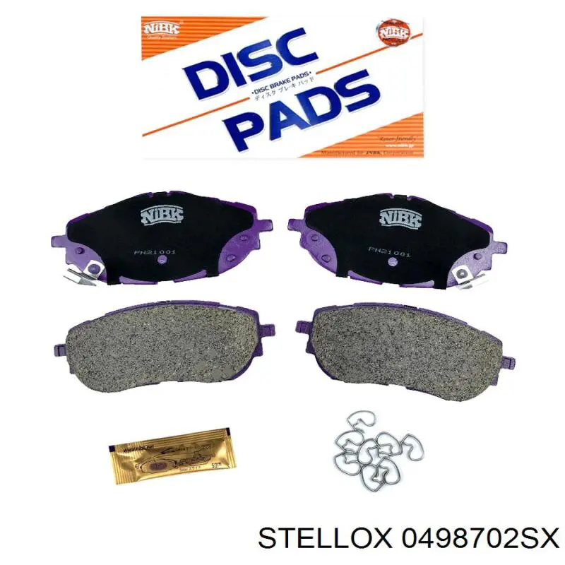 Juego de reparación, pinza de freno delantero Citroen C3 2 A51