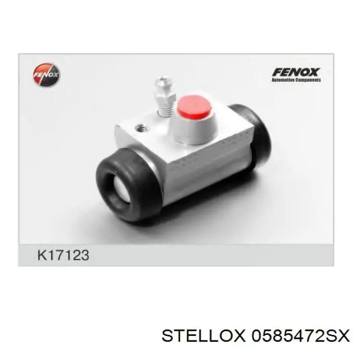 Cilindro de freno de rueda trasero STELLOX 0585472SX