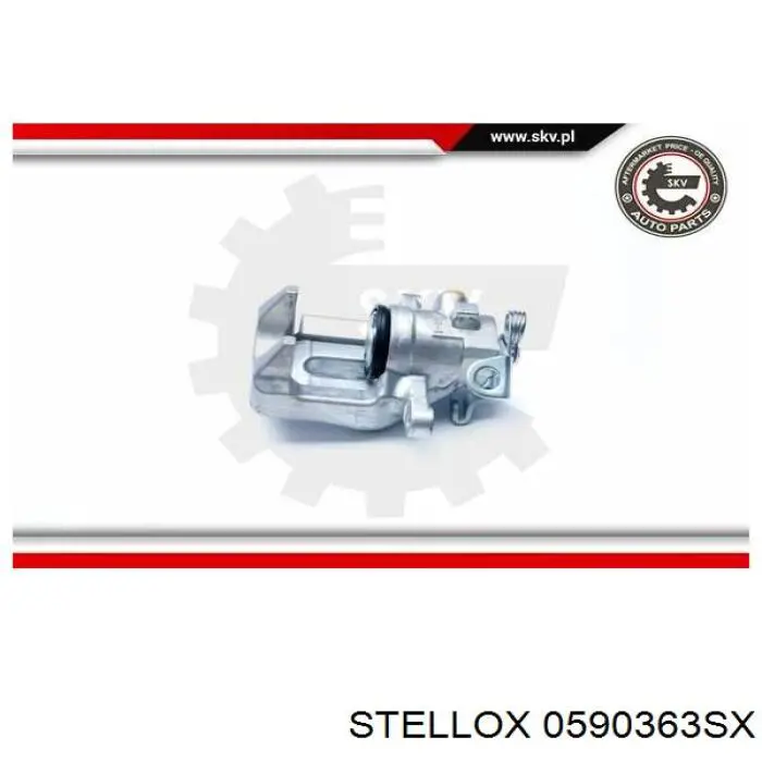 05-90363-SX Stellox pinza de freno trasero derecho