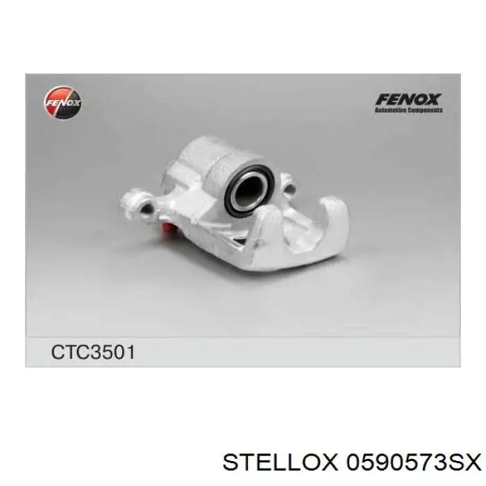 0590573SX Stellox pinza de freno trasero derecho