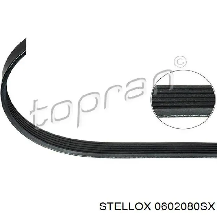 06-02080-SX Stellox correa trapezoidal