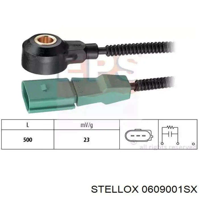 Sensor de detonaciones Volkswagen Passat 3A5, 351, 315