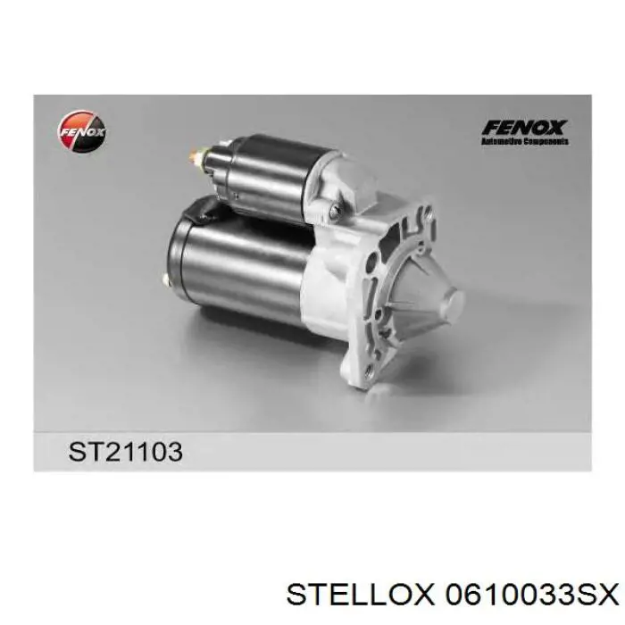 0610033SX Stellox motor de arranque