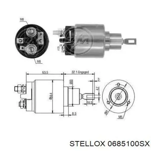 Interruptor magnético estárter Stellox 0685100SX precio, desde 30,37 EUR
