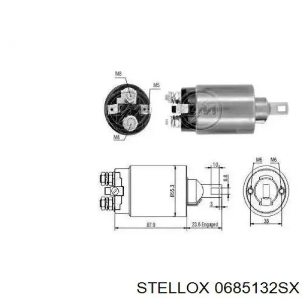 0685132SX Stellox interruptor magnético, estárter