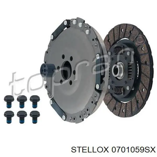 0701059SX Stellox kit de embrague (3 partes)