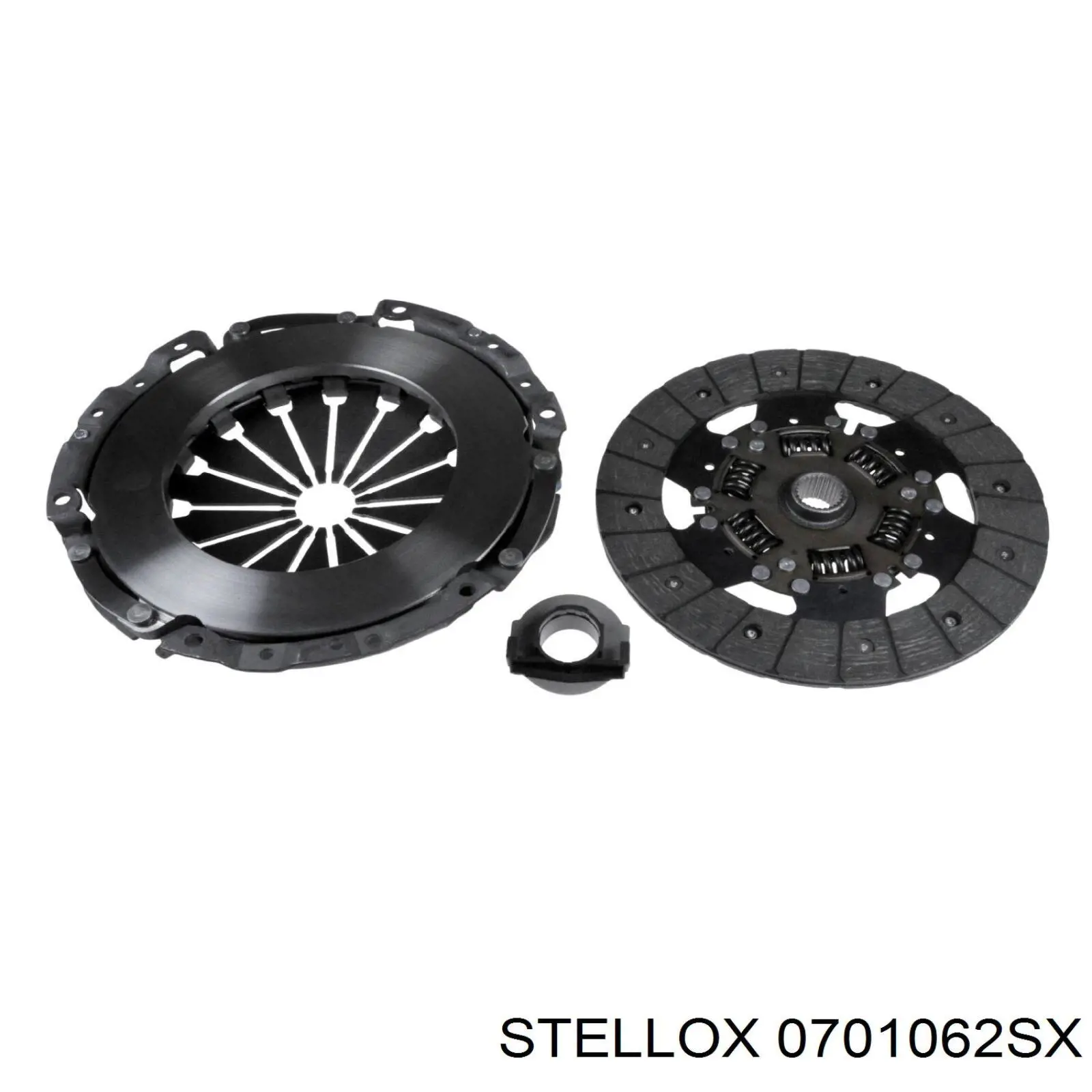 0701062SX Stellox kit de embrague (3 partes)