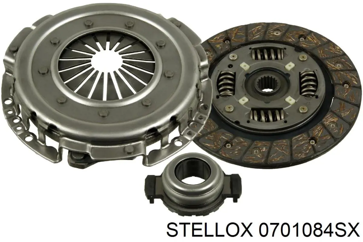 0701084SX Stellox kit de embrague (3 partes)