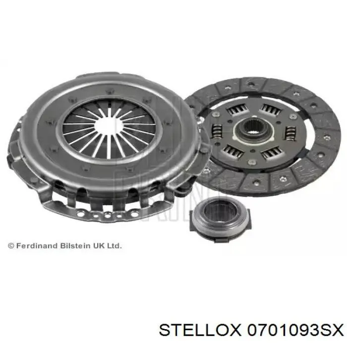 0701093SX Stellox kit de embrague (3 partes)