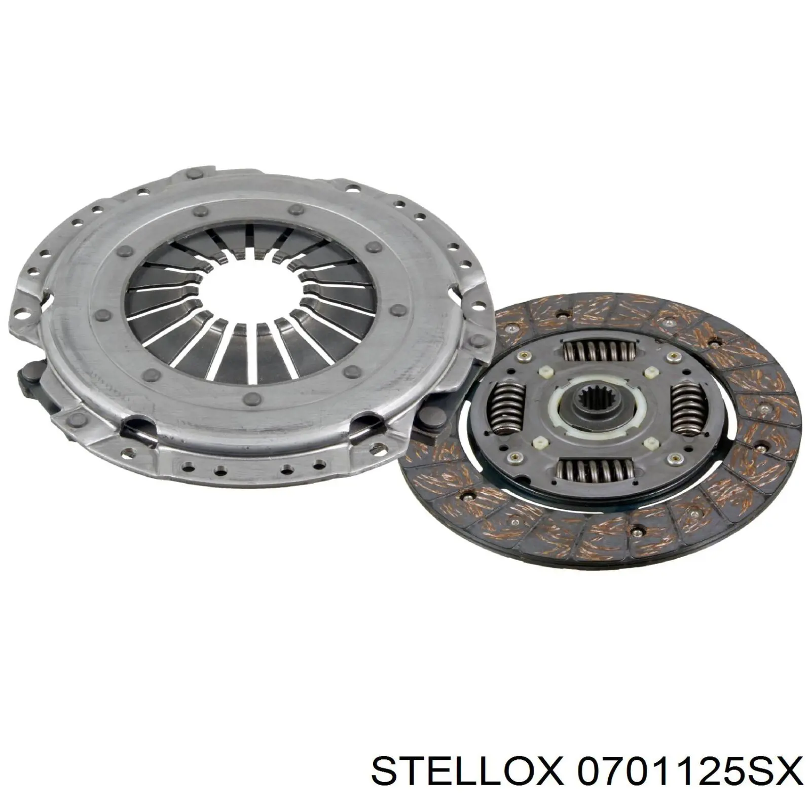 0701125SX Stellox kit de embrague (3 partes)