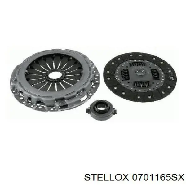 0701165SX Stellox kit de embrague (3 partes)