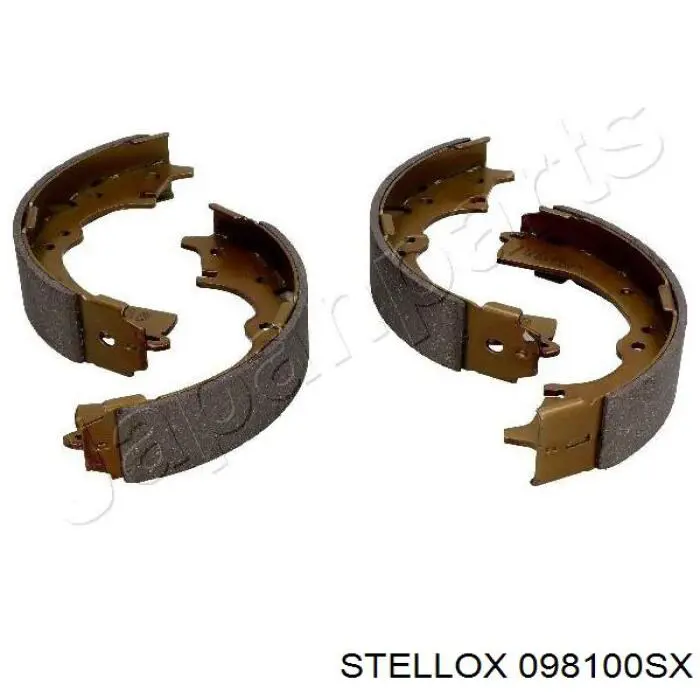 098100SX Stellox zapatas de frenos de tambor traseras