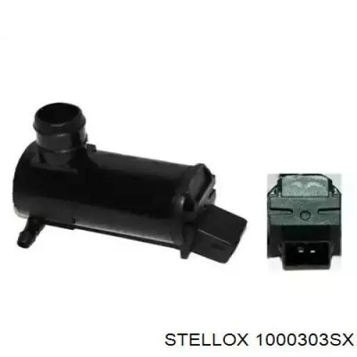 1000303SX Stellox bomba de limpiaparabrisas delantera/trasera