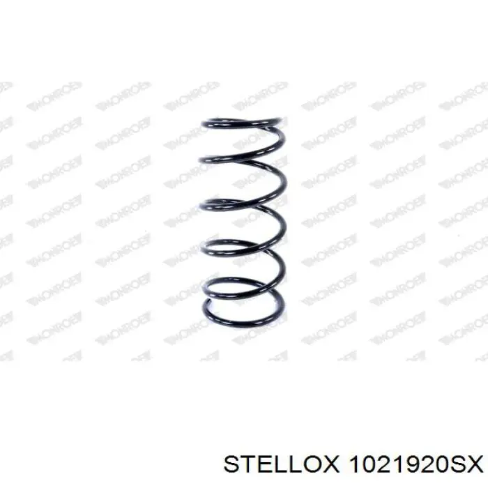 1021920SX Stellox muelle de suspensión eje delantero