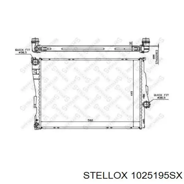 Comprar 1436241 BMW Radiador de auto