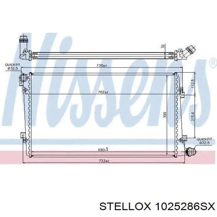 0030170032 Depo/Loro/Abakus Refrigeración del motor
