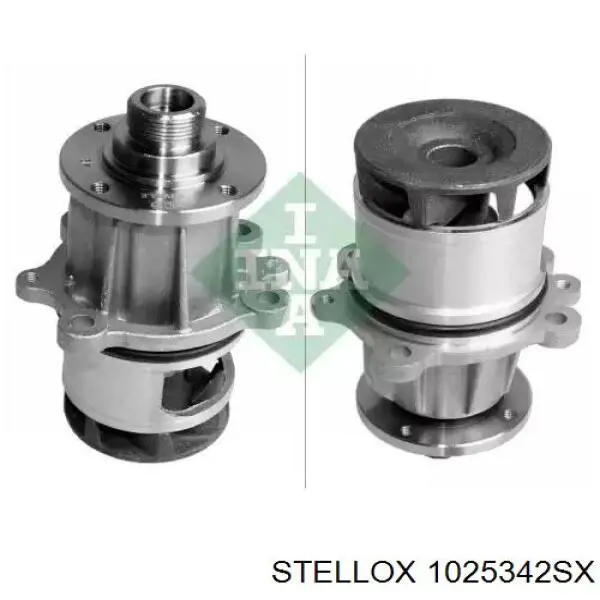 1025342SX Stellox radiador refrigeración del motor