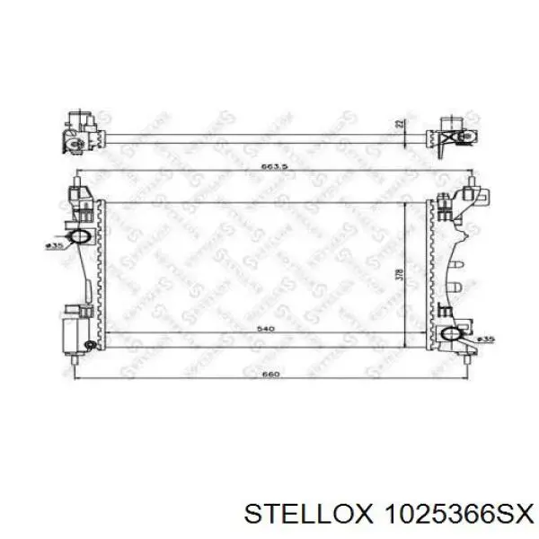 Comprar BM899 Magneti Marelli Radiador de auto