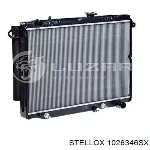 10-26346-SX Stellox radiador refrigeración del motor