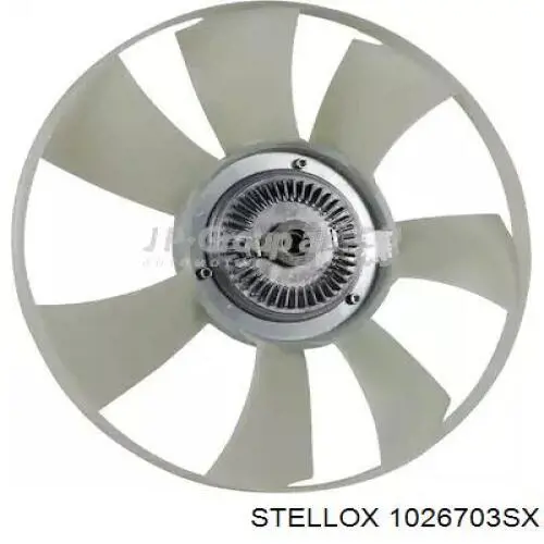 1026703SX Stellox radiador refrigeración del motor