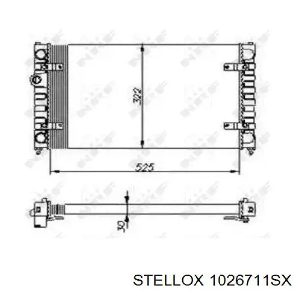 Radiador 31R52090 Eaclima
