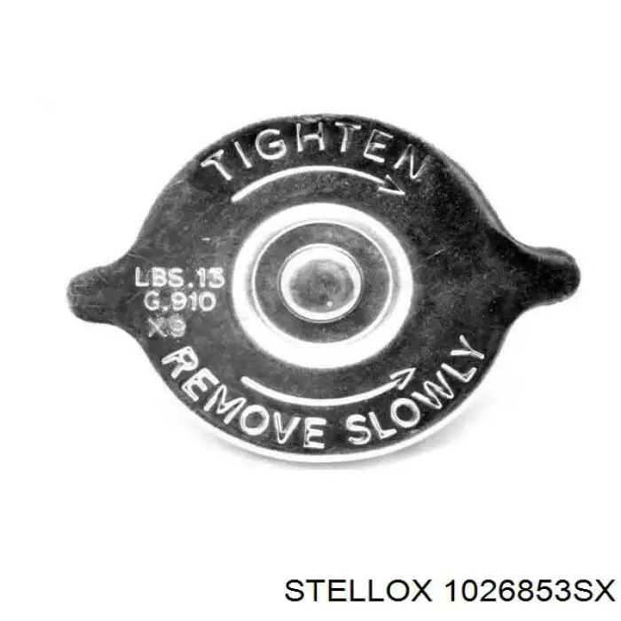 1026853SX Stellox radiador refrigeración del motor