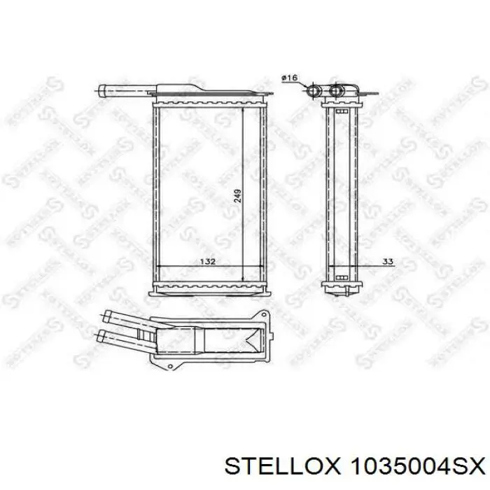 Comprar 9566944680 Peugeot/Citroen Radiador calefacción