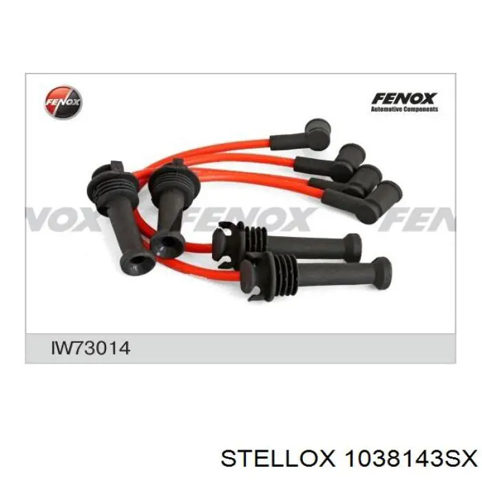 10-38143-SX Stellox cables de bujías