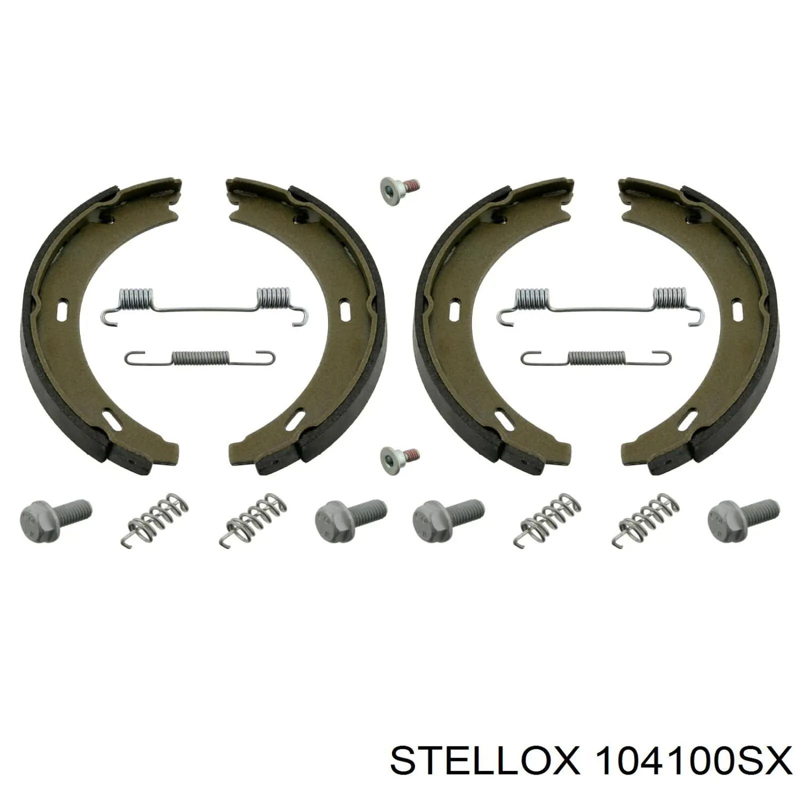 Juego de zapatas de frenos, freno de estacionamiento Mercedes E C124