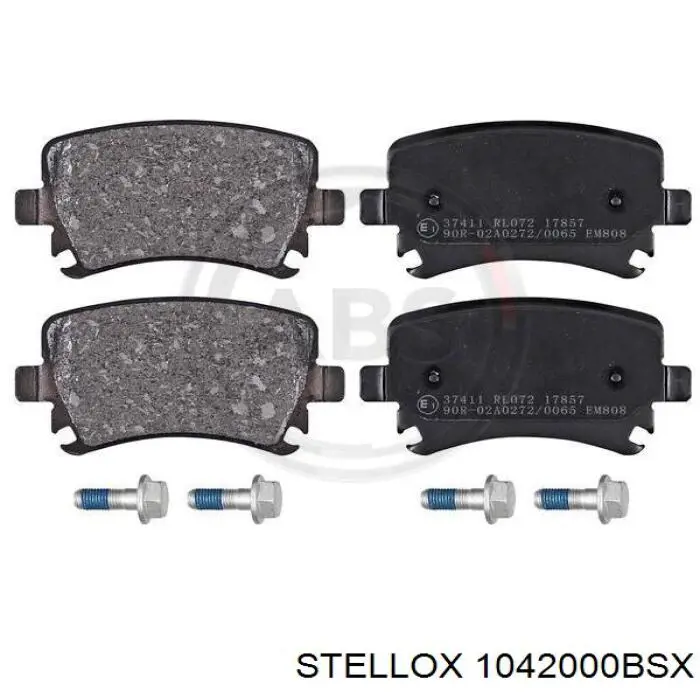 Comprar 1042000BSX Stellox Pastillas de freno traseras