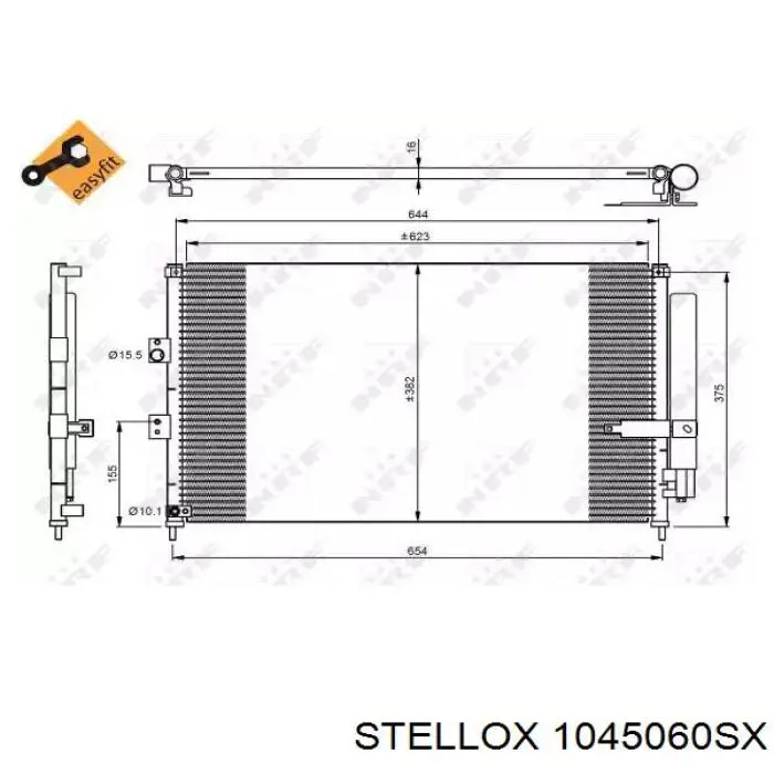 Condensador ACR 300562