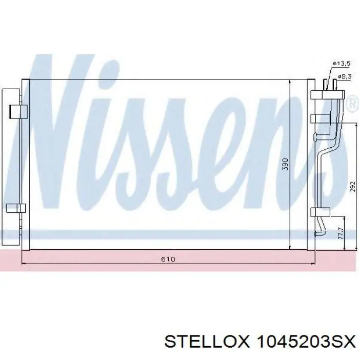 Condensador Hyundai/Kia 976062B000HCC