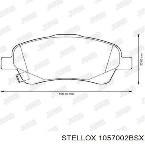 Pastillas de freno delanteras Toyota Corolla R10
