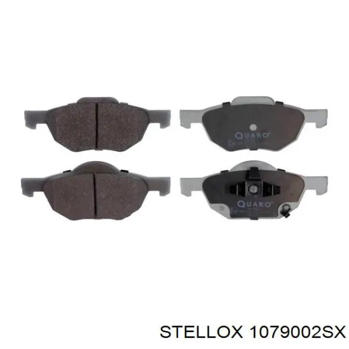 1079002-SX Stellox pastillas de freno delanteras