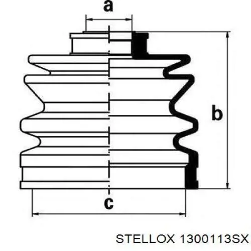 Fuelle transmisión delantero exterior Cautex 752273 precio, desde 10,61 EUR