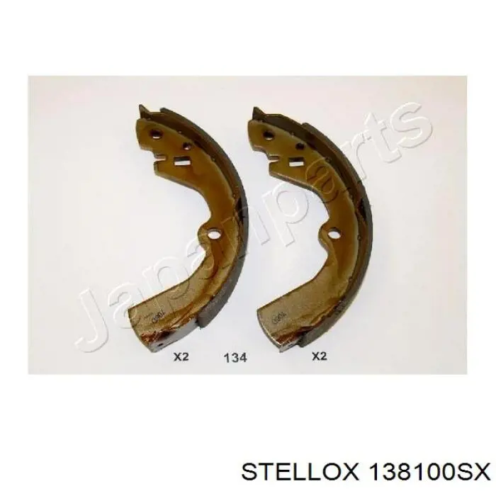 138100SX Stellox zapatas de frenos de tambor traseras