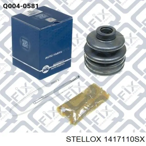 1417110SX Stellox fuelle, árbol de transmisión delantero exterior