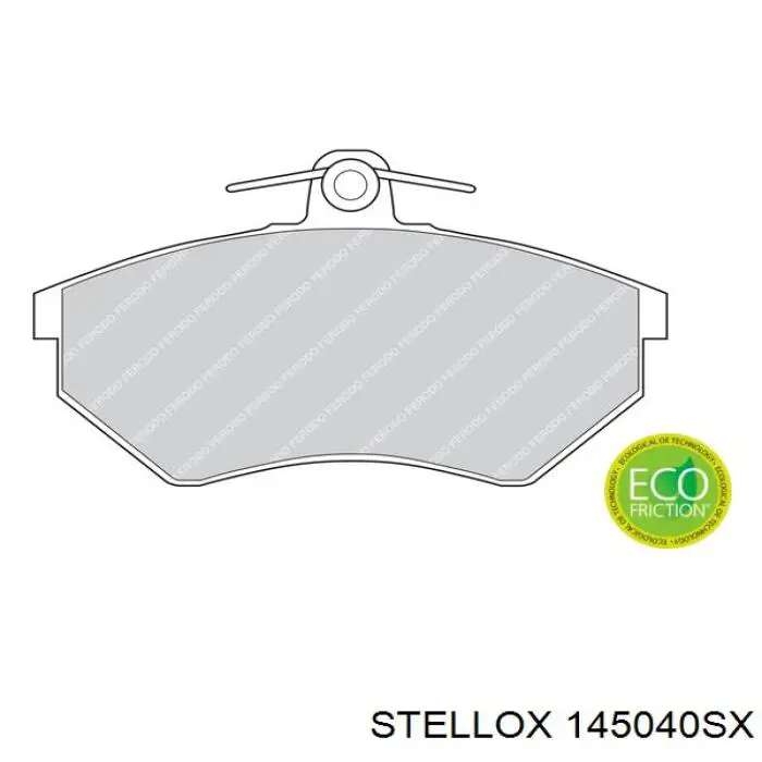 Pastillas de freno delanteras Seat Toledo 1 1L